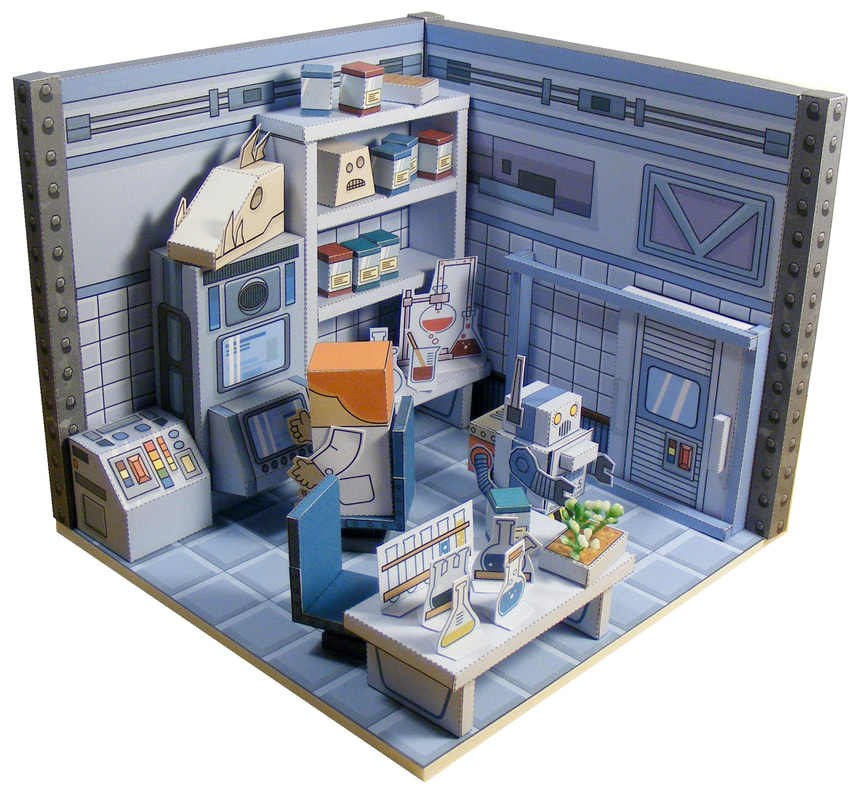 Laboratory Diorama 